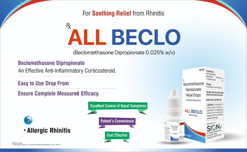 ALL BECLO Beclomethasone Dipropionate 0.025%