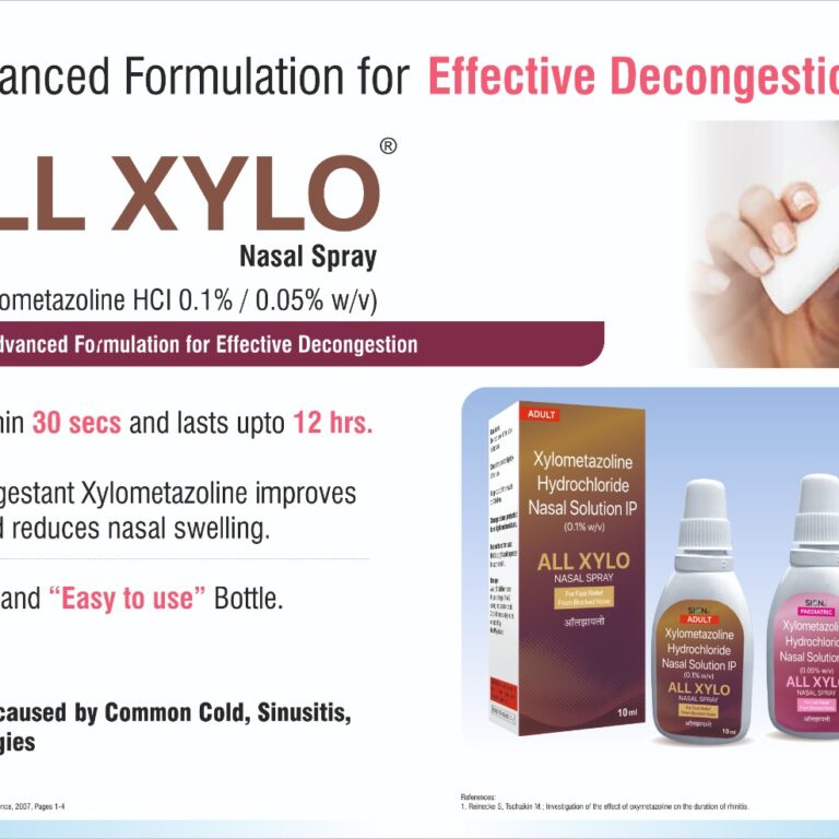 #ALLXYLO #SIONALL xylometazoline HCL 0.1%