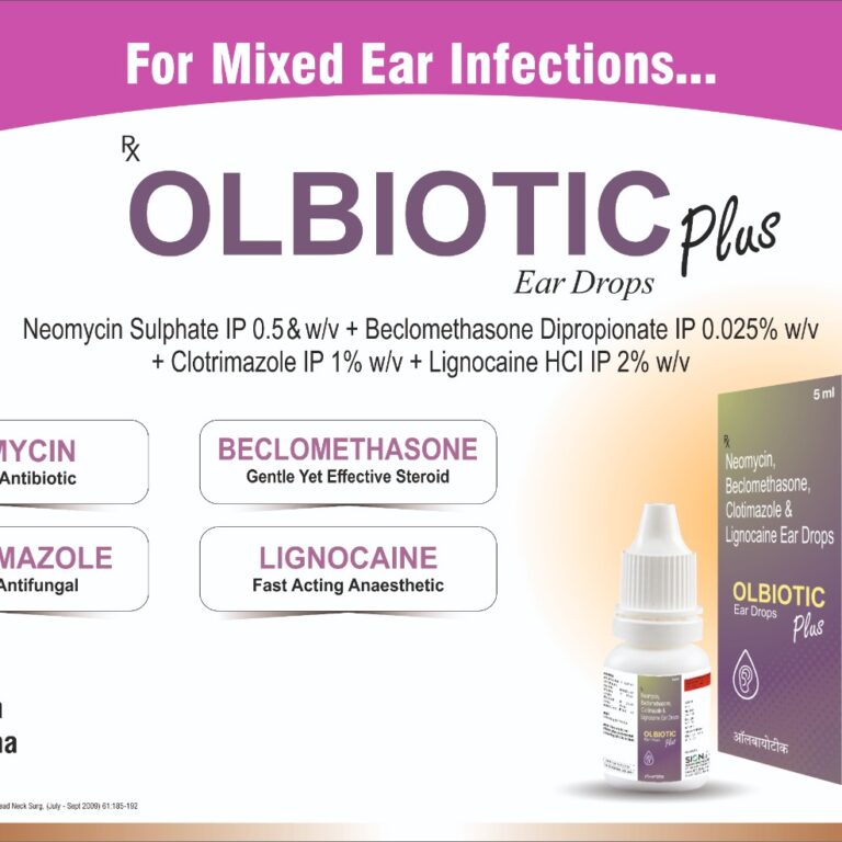 #OLBIOTICPLUS Neomycin Sulphate + Beclomethasome Dipropionate + Clotrimazole 1% + Lignocaone HCL 2%