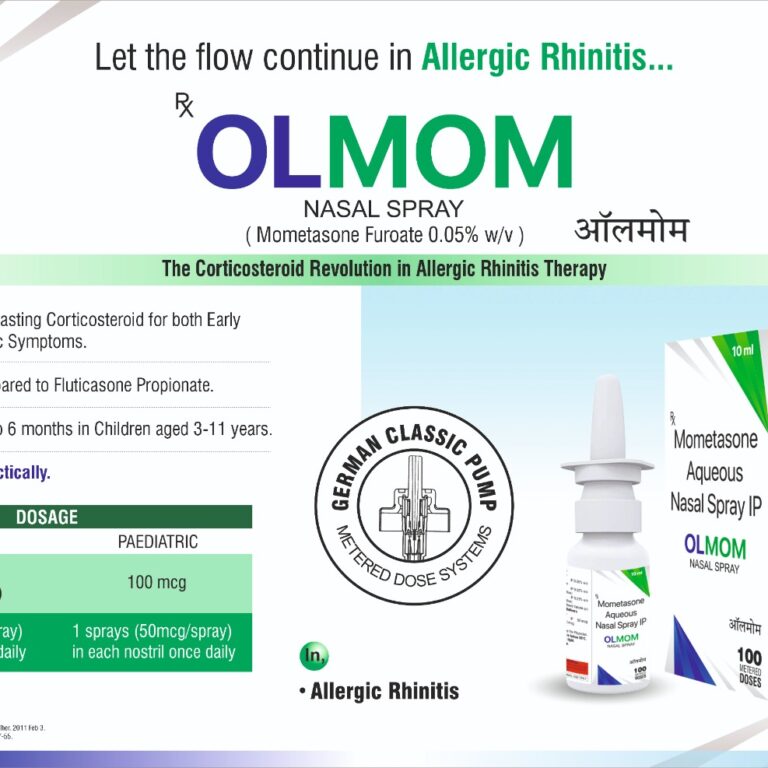 #OLMOM #NasalSpray Mometasone Furoate 0.05%