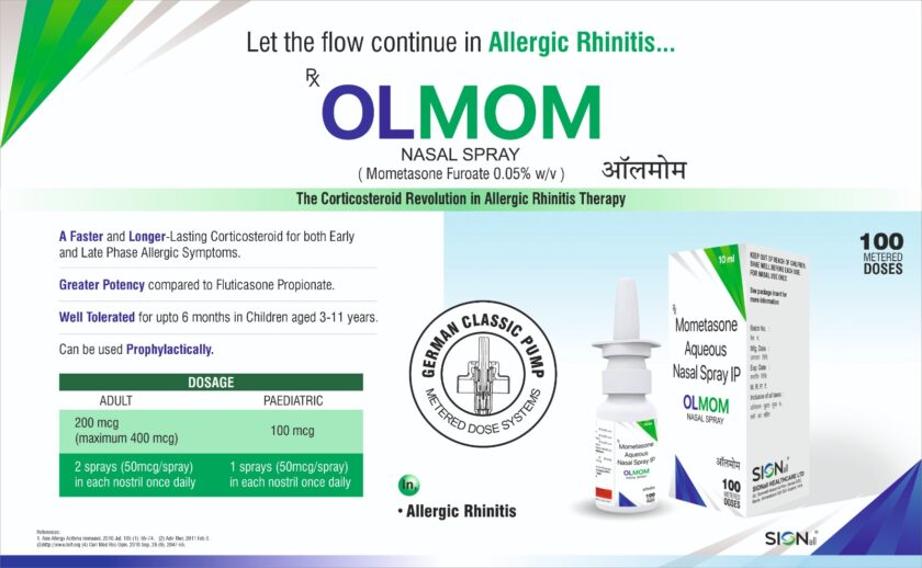 #OLMOM #NasalSpray Mometasone Furoate 0.05%