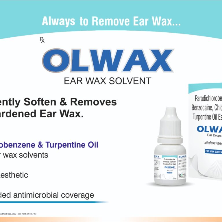#OLWAX #EarWax Bezocaine + Chlorbutol + Paradichlorobenzene