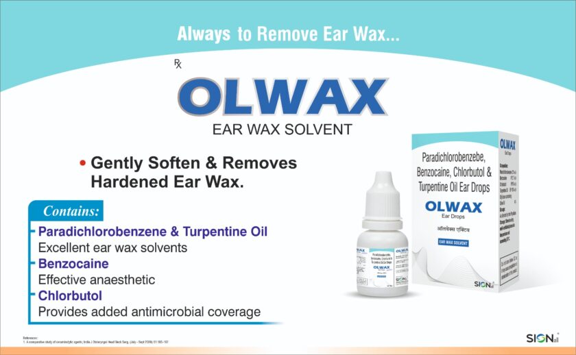 #OLWAX #EarWax Bezocaine + Chlorbutol + Paradichlorobenzene