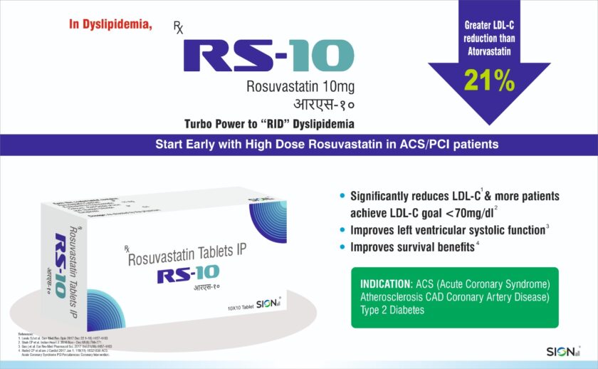 RS-10 Rosuvastatin 10mg