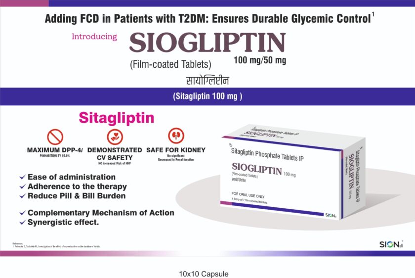 SIOGLIPTIN Sitagliptin 100mg