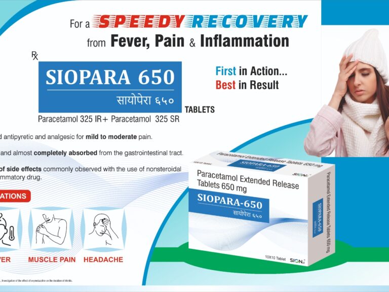 SIOPARA 650 Paracetamol 650mg